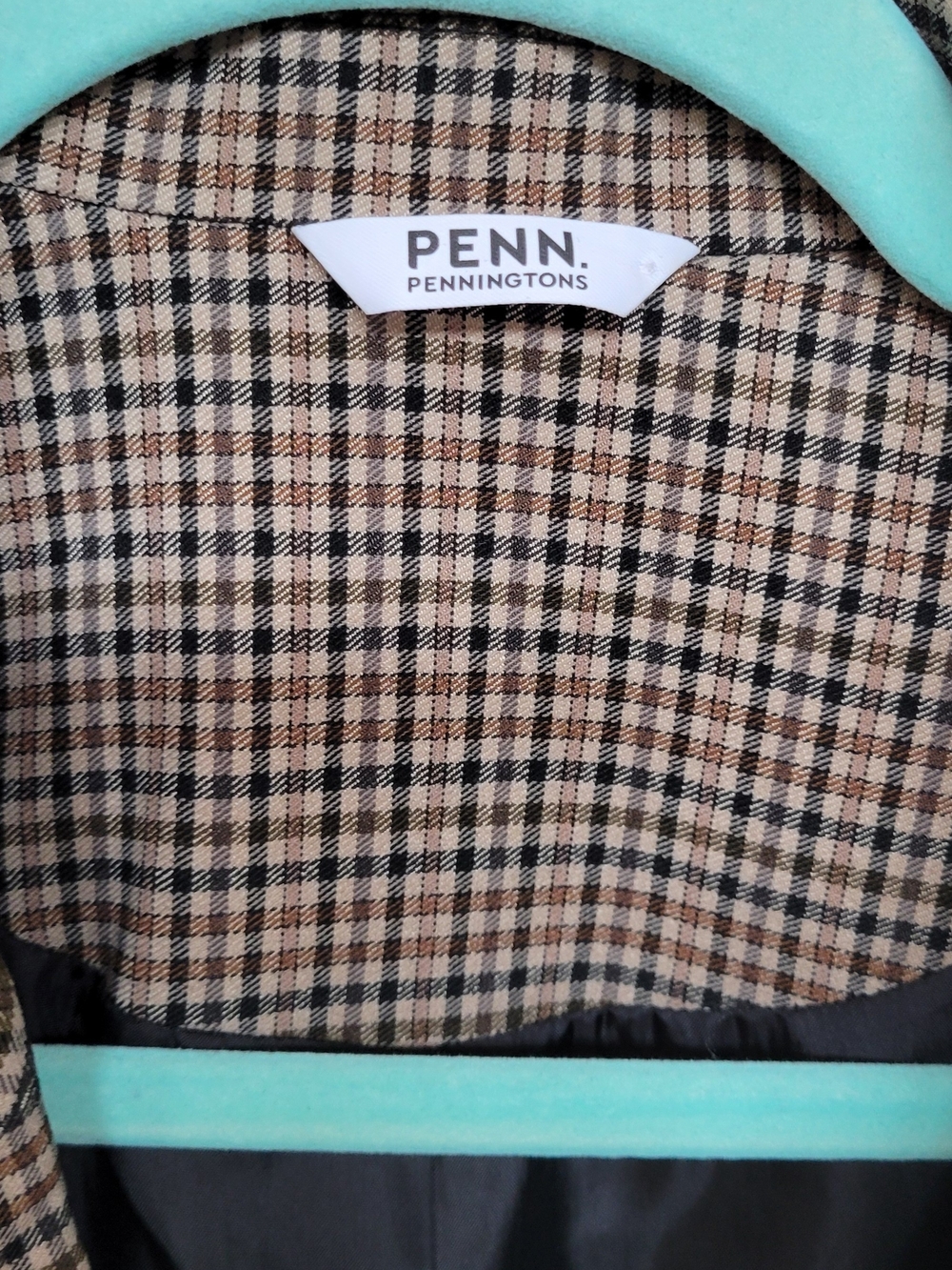 Blazer Penningtons Brown and Black Houndstooth - Picture 4 of 5